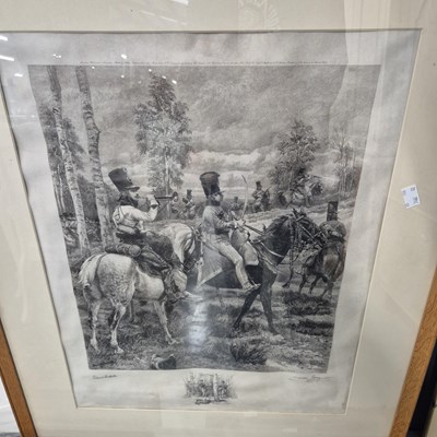Lot 153 - Achille Jaquet, 1st French Hussars and Russian...