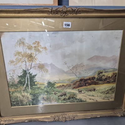 Lot 156 - A pair of early 20th century watercolours,...