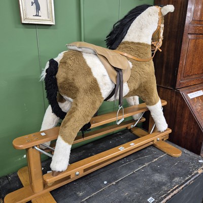 Lot 216 - A rocking horse