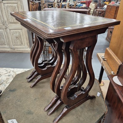 Lot 242 - A nest of tables