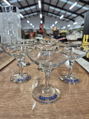 Lot 774 - Six vintage Babycham coupes