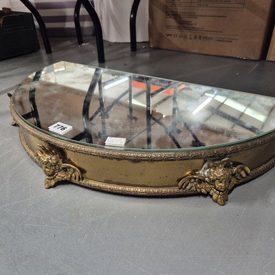 Lot 776 - A mirrored display stand