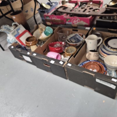 Lot 781 - Three boxes of assorted chinawares