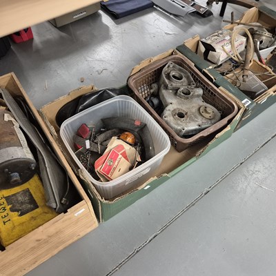 Lot 809 - Automobilia: a collection of Riley and other...