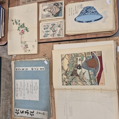 Lot 857 - A group of antique and later Japanese...