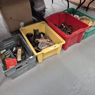 Lot 860 - Automobilia: tools and various parts etc.