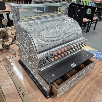 Lot 863 - An early 20th century National cash register...