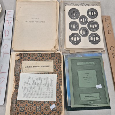 Lot 879 - Books: Japanese swords and sword fittings,...