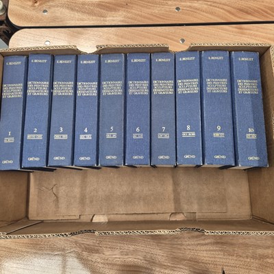 Lot 921 - Books: E Benezit, Dictionary of painters,...
