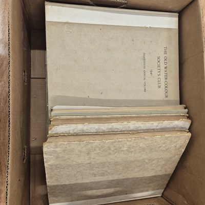 Lot 922 - Books: The Old Watercolour Society's club...