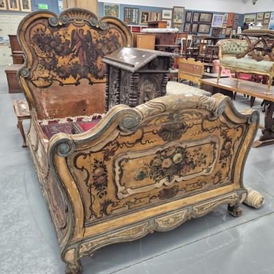 Lot 277 - An impressive Italian, Venetian, polychrome...