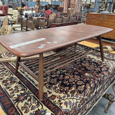 Lot 281 - An Ercol coffee table H 37cm W 105cm D 49cm