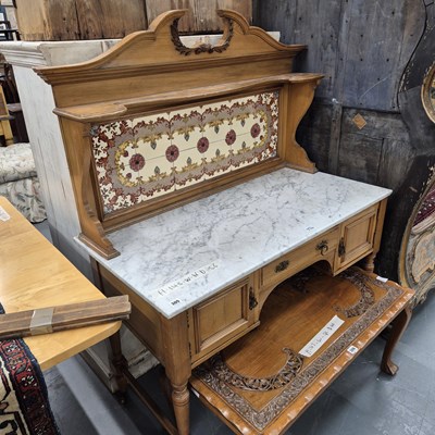 Lot 305 - A Victorian James Shoolbred & Co ash...