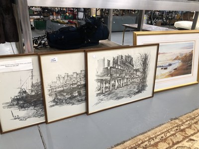 Lot 397A - Three prints by R J Wooton, pencil signed and...