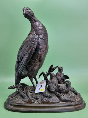 Lot 1143 - Paul-Edouard Delabrierre (1829-1910), a bronze...