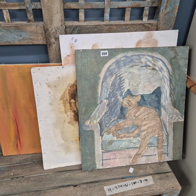 Lot 350 - Various paintings