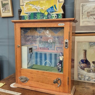 Lot 364 - A rare penny slot football penalty shot game