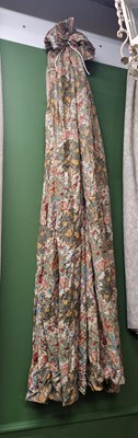 Lot 425 - Two pairs of Liberty 'Melbury' fabric curtains...