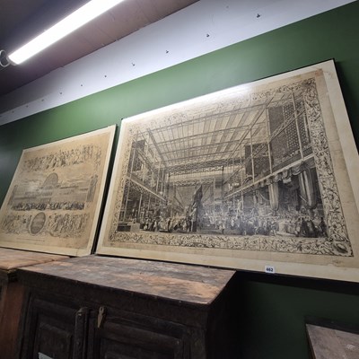 Lot 462 - An pair of prints Crystal palace exhibition