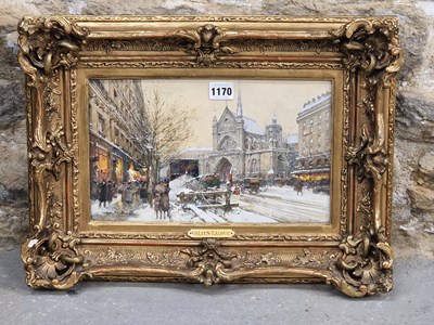 Lot 1170 - Eugene Galien-Laloue (1854-1941), Rue Reamur...
