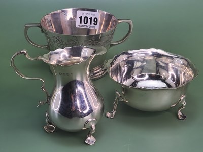 Lot 1019 - A George V silver jubilee two handled bowl by...