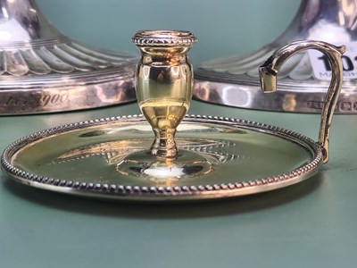 Lot 1034 - 1901 gifts inscribed to C M R, a silver gilt...