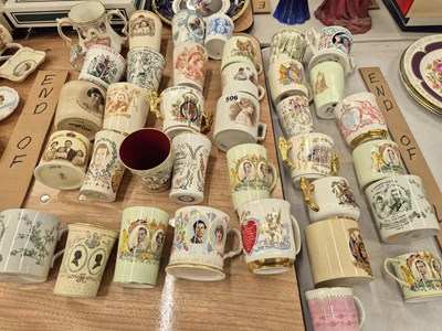 Lot 506 - Halcyon Days and Bilston enamel royal souvenir...