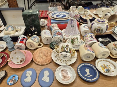 Lot 516 - A Coalport figure of the Queen Mother, royal...