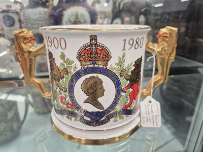 Lot 521 - A limited edition Paragon two-handled mug...