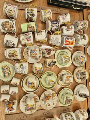 Lot 527 - Aynsley, Spode, Paragon and other coronation...