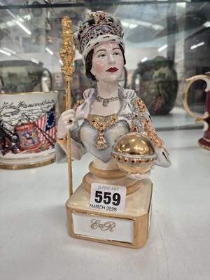 Lot 559 - A limited edition Royal Stratford golden...