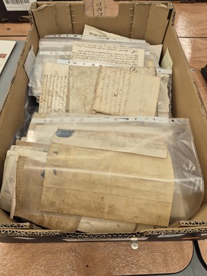Lot 570 - A collection of 19th century hand written...