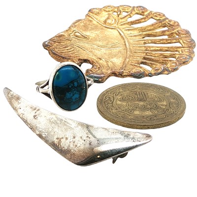 Lot 1098 - Vintage N.E From sterling silver signed brooch,...