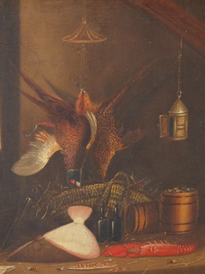 Lot 1071 - Victorian school, a still life with a brace of...