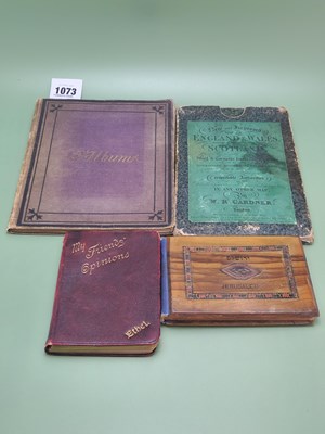 Lot 1073 - A Gardner 1831 folding map of England and...