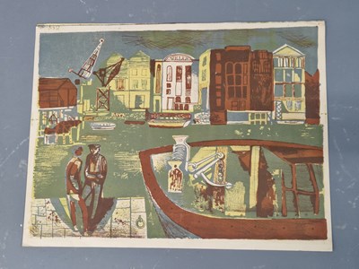 Lot 1083 - After and by John Minton (1917-57), a port...