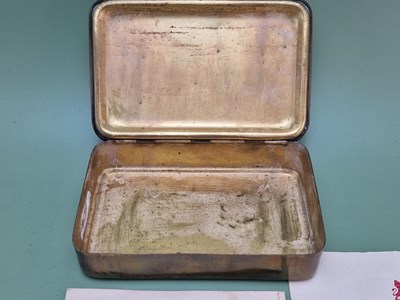 Lot 1327 - George Richard Parker's WWI 'Death Penny' with...