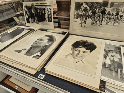 Lot 601 - Photographic portraits and views by Marcel,...