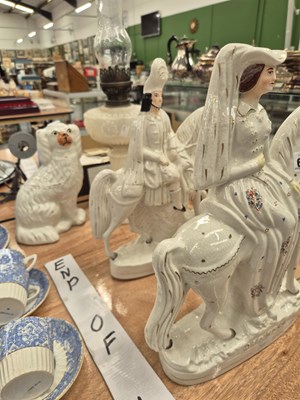 Lot 626 - A Staffordshire equestrian figure 'Duchess',...