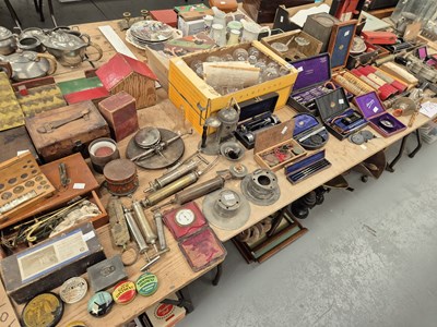 Lot 632 - A collection of opthalmic and medical utensils...