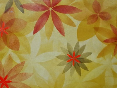 Lot 6 - A group of eight large decorative oil /acrylic...