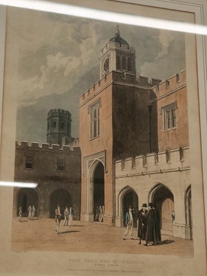 Lot 17 - T. Holis (19th century) Rugby school 1834,...