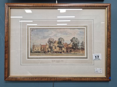 Lot 17 - T. Holis (19th century) Rugby school 1834,...