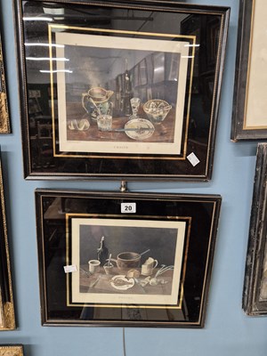 Lot 20 - A pair of 19th century prints, 'Penury' and...