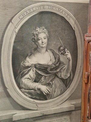 Lot 23 - A good group of six monochrome etchings,...