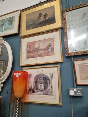 Lot 32 - Three William Russell Flint prints, an...