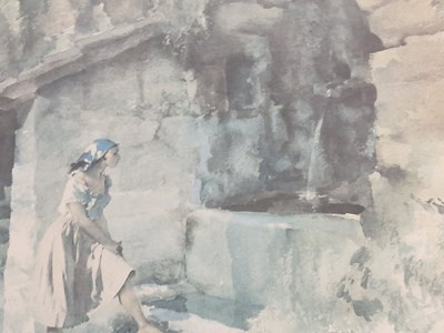 Lot 32 - Three William Russell Flint prints, an...