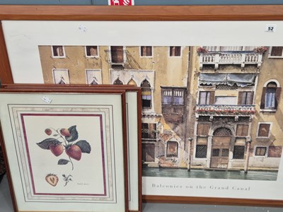 Lot 52 - Four decorative furnishing prints
