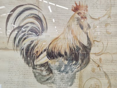 Lot 62 - A group of ten large decorative furnishing prints