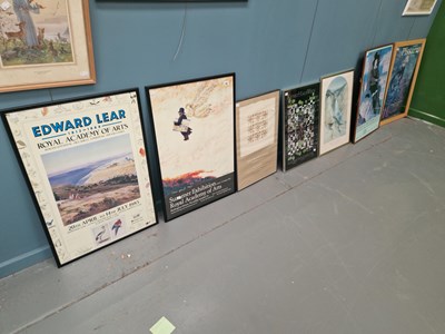 Lot 63 - A group of seven art exhibition posters
